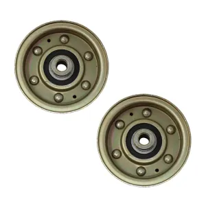 317726 Qty 2: Flat Idler Pulley Fits Jacobsen