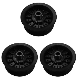 317726 Qty 3: Flat Idler Pulley Fits Jacobsen