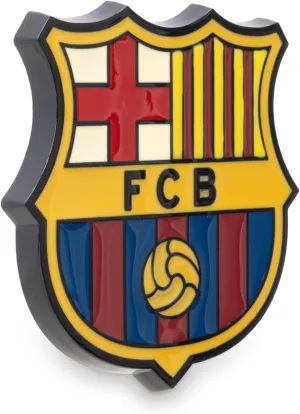 3D Sticker Emblem & Badge Decal for FC Barcelona Fans - 2" x 2" - Easy Peel-and-Stick Application, Universal Fit for All Vehicles or Flat Surfaces, Small