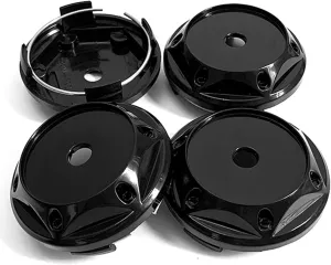 4PCS 68MM No Logo Car Wheel Center Hub Caps for VOSSEN Work Emotion ENKEI OZ Racing Wheel Rims Fit 45mm Flat Sticker