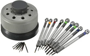 9 Size Metal Plastic Precision Screwdriver Set Watch Slotted Flat Blade Watch Accessories