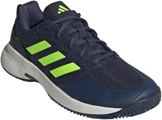 adidas Mens Gamecourt 2 Tennis Sneakers Shoes - Blue