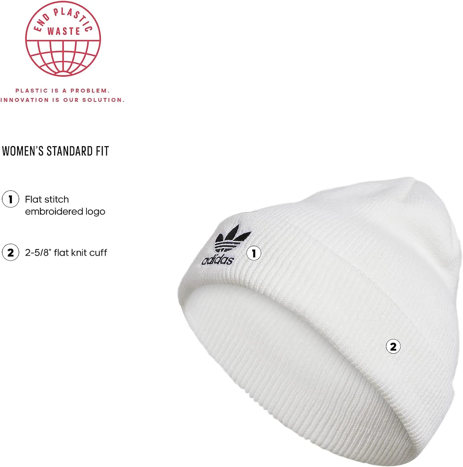 adidas Originals Women's Trefoil Beanie