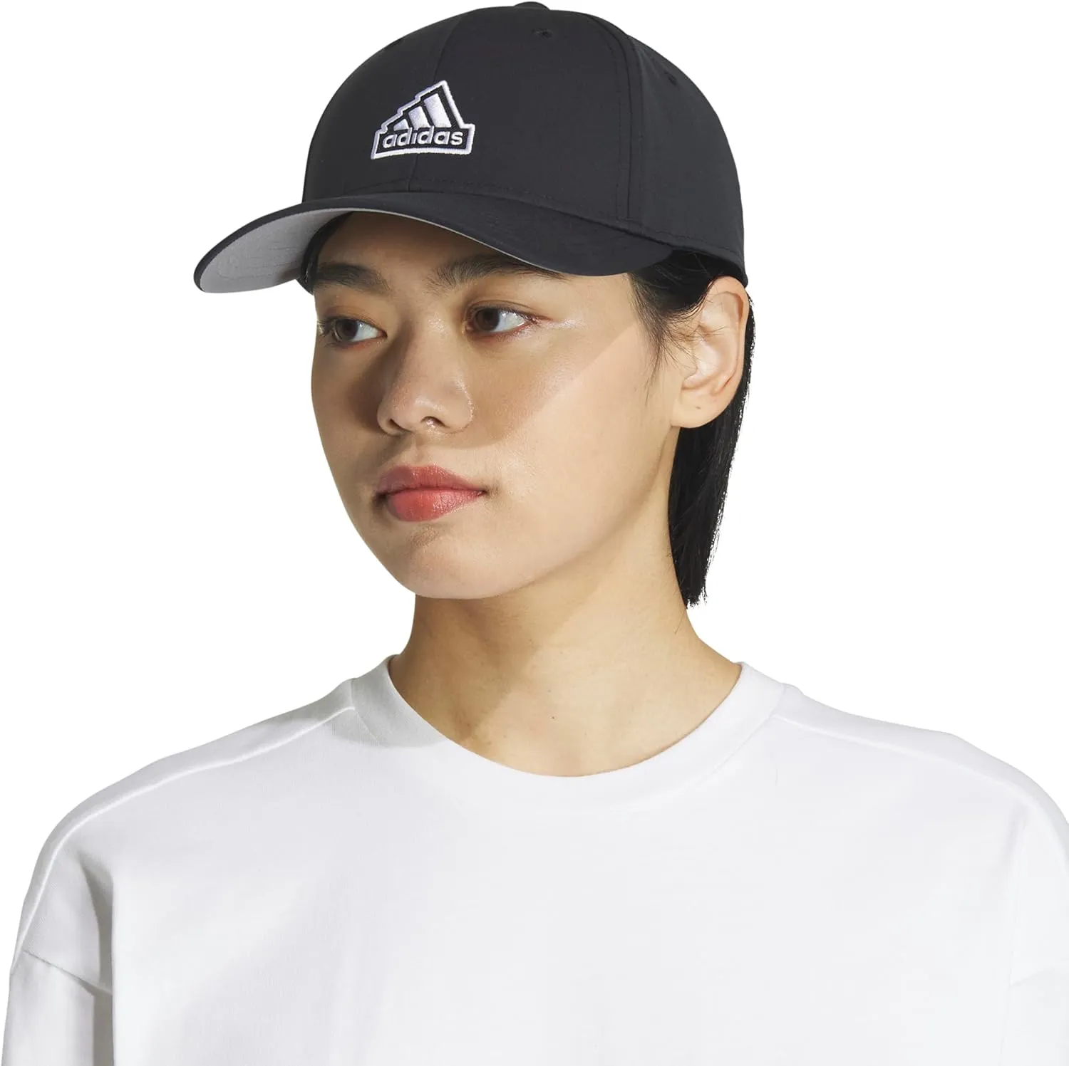 adidas Women's Must Have Medium Crown Structured Adjustable Fit Strapback Hat