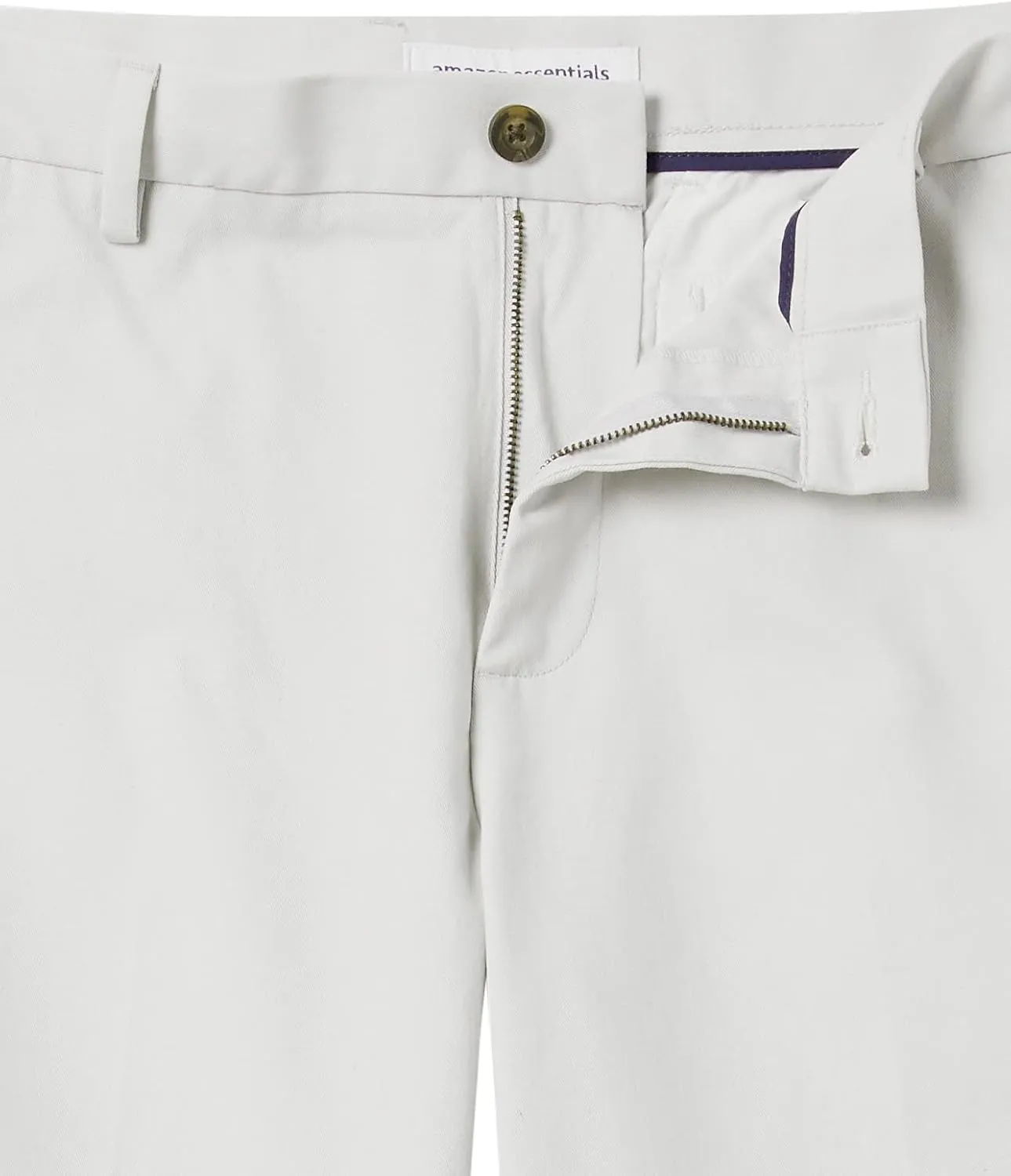 Amazon Essentials Men's Classic-Fit Wrinkle-Resistant Flat-Front Chino Pant (Available in Big & Tall)