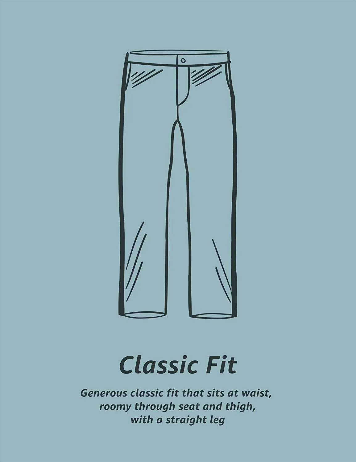 Amazon Essentials Men's Classic-Fit Wrinkle-Resistant Flat-Front Chino Pant (Available in Big & Tall)