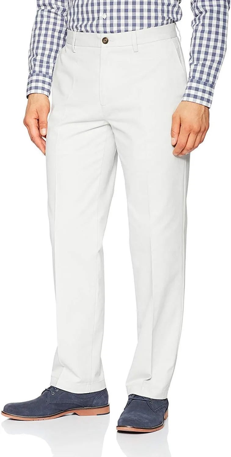 Amazon Essentials Men's Classic-Fit Wrinkle-Resistant Flat-Front Chino Pant (Available in Big & Tall)