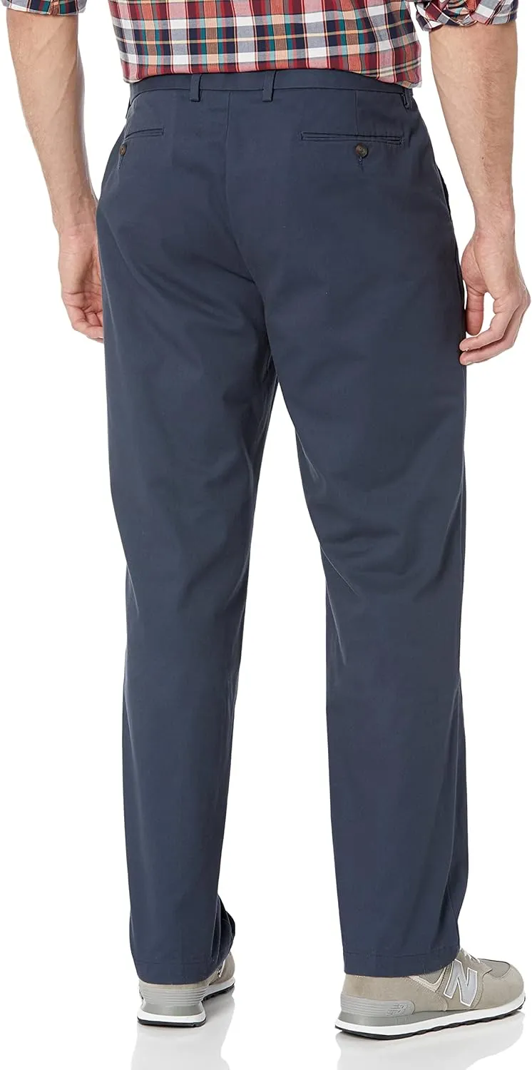 Amazon Essentials Men's Straight-Fit Wrinkle-Resistant Flat-Front Chino Pant
