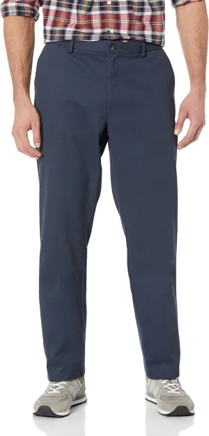 Amazon Essentials Men's Straight-Fit Wrinkle-Resistant Flat-Front Chino Pant