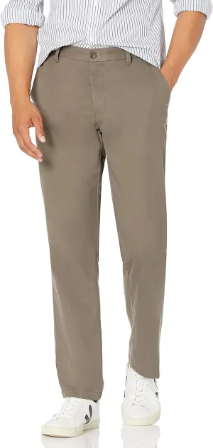 Amazon Essentials Men's Straight-Fit Wrinkle-Resistant Flat-Front Chino Pant
