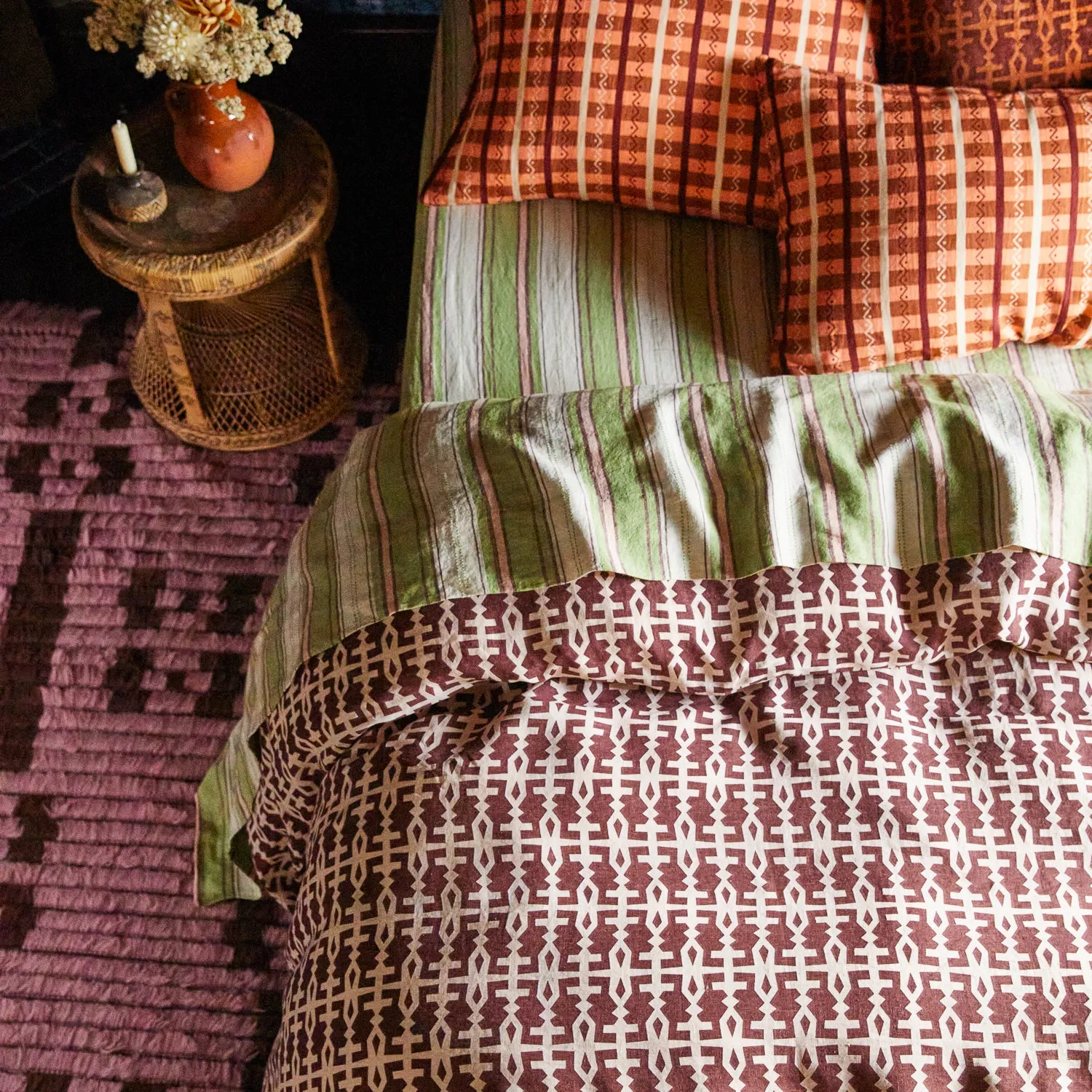 Ambar Linen Flat Sheet