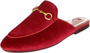 Arqa Mules for Women Almond Toe Leather Flats Slip-on Comfort Backless Loafers Buckle Mule Shoes
