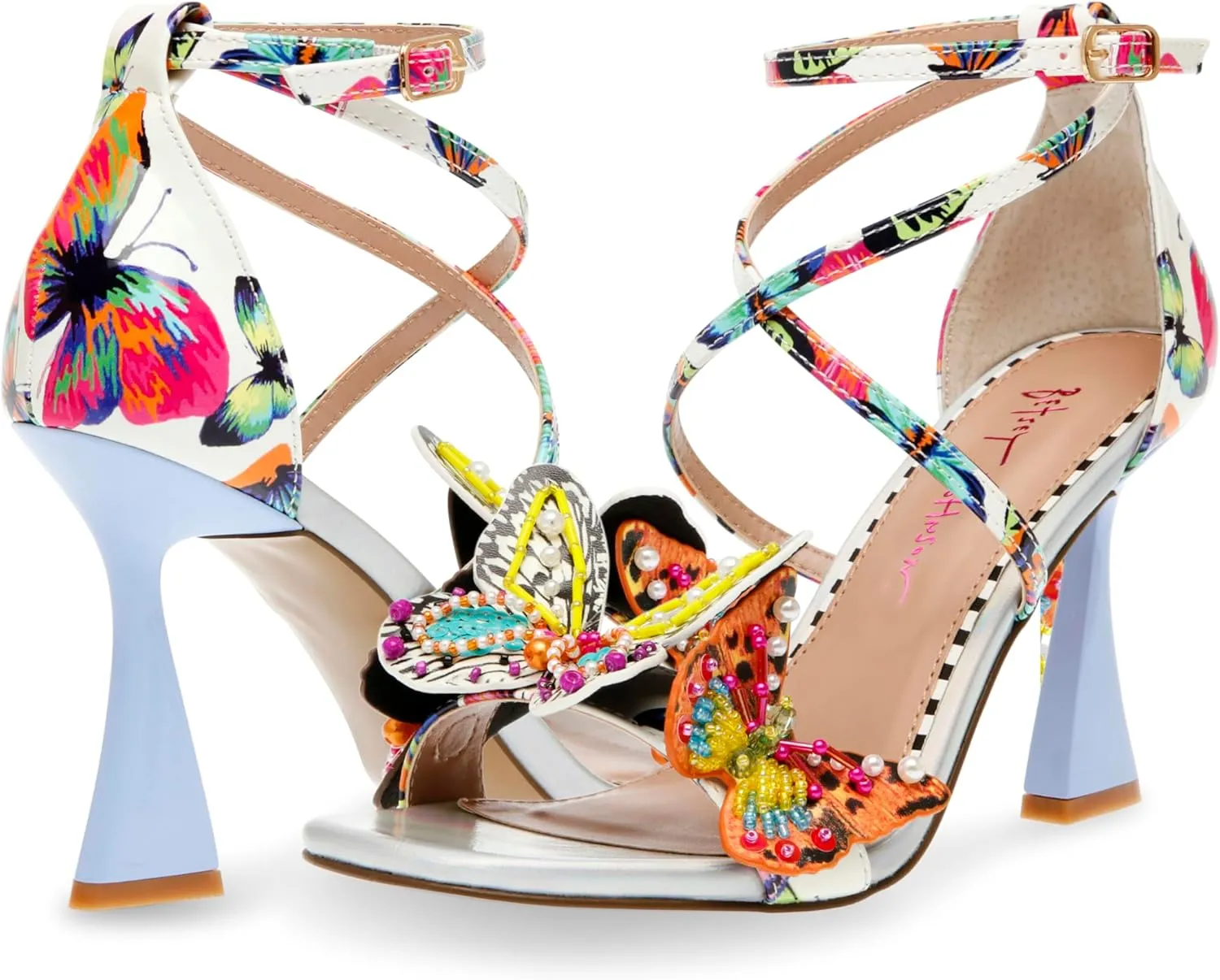 Betsey Johnson Women's Trudie Heeled Sandal