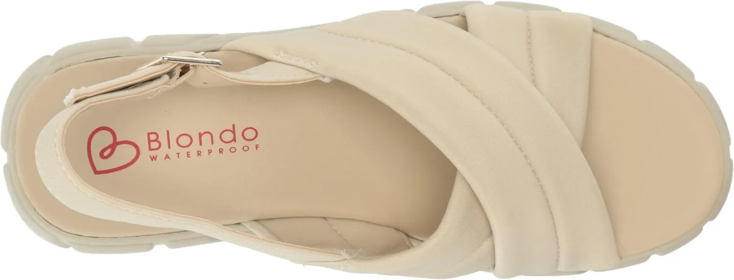 Blondo Women's Waterproof Gloria Wedge Sandal