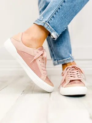 Blowfish Willa Sneaker in Lt. Pink Orbital/Withered Rose