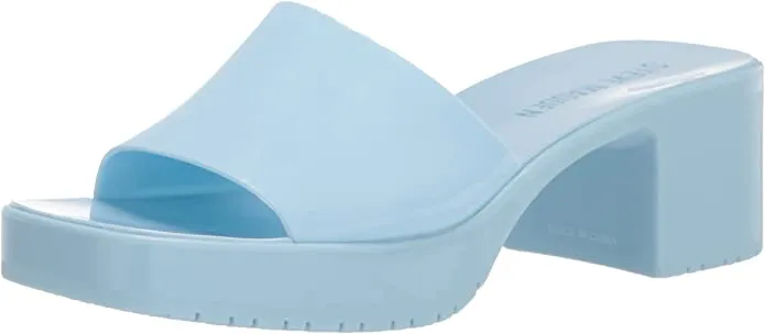 Blue Huge reduction Harlin Steve Single Open Toe Best-in-class Strap Madden Sandal Heeled Rounded Slide-On