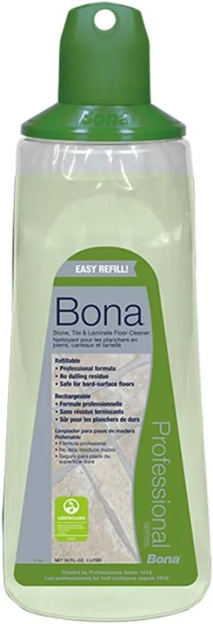 Bona Stone, Tile & Laminate Floor Cleaner in 34 oz. Refillable Cartridge