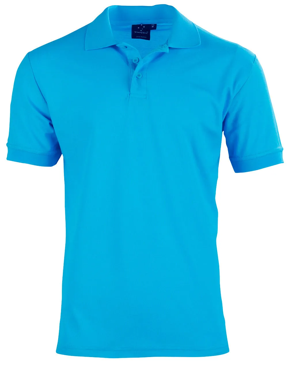 Branded Mens Easy Fit Polo
