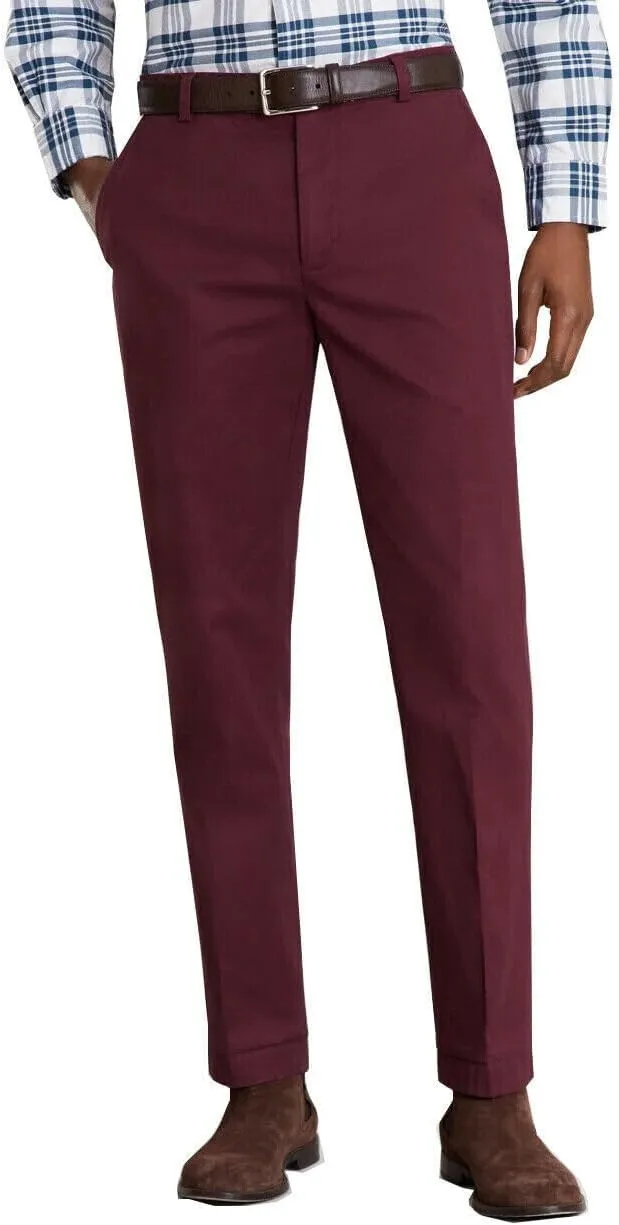 Brooks Brothers Men's Clark Fit Supima Cotton Blend Twill Chino Pants,
