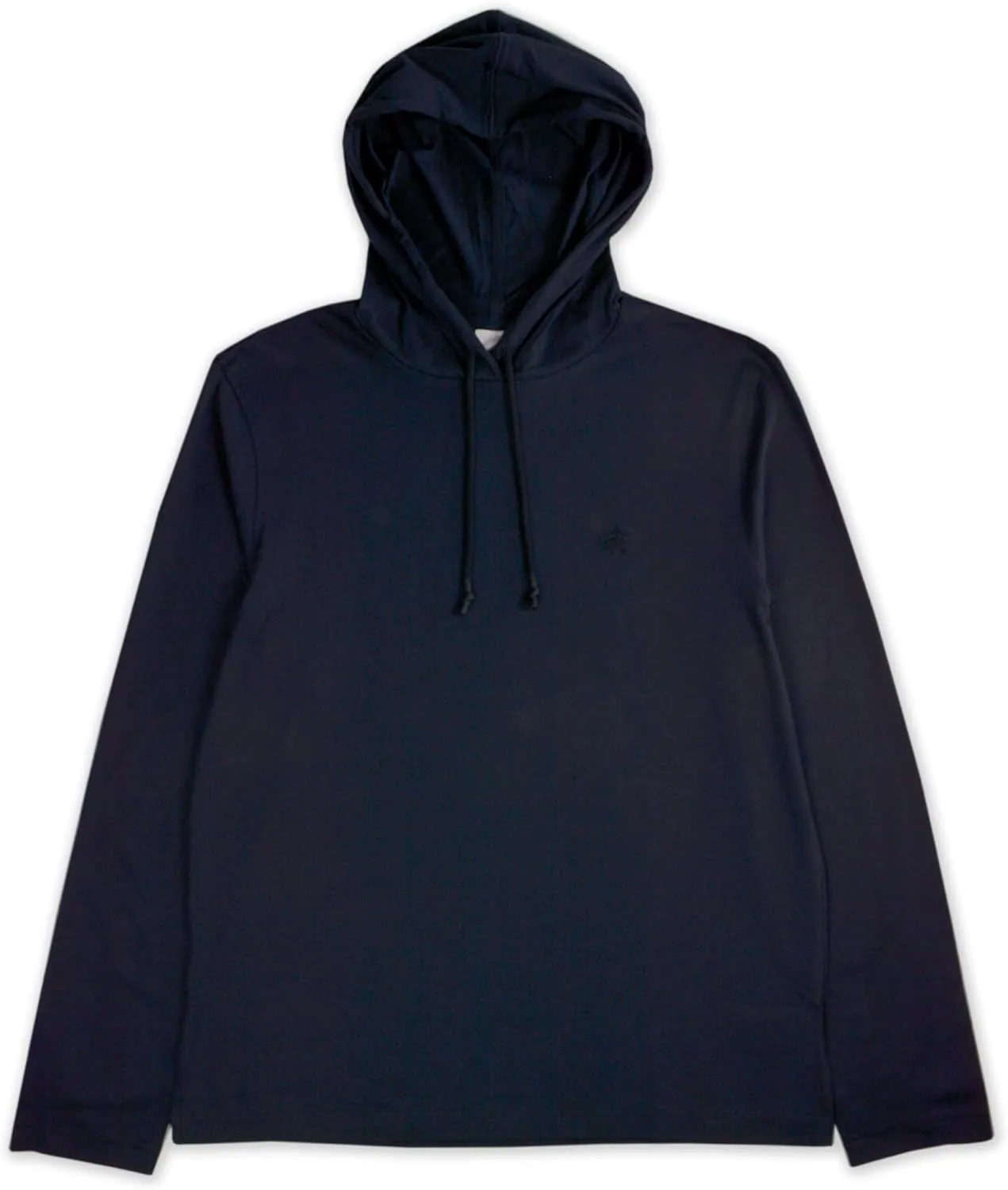 Brooks Brothers Mens Original Fit All Cotton L/S Hooded Shirt,