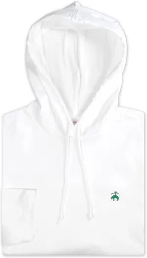 Brooks Brothers Mens Original Fit All Cotton L/S Hooded Shirt,