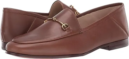 Brown Loraine Nut Stack Sam Loafers Wide On Augmented reality Trusted Slip Toe Edelman Fashion Almond Heel