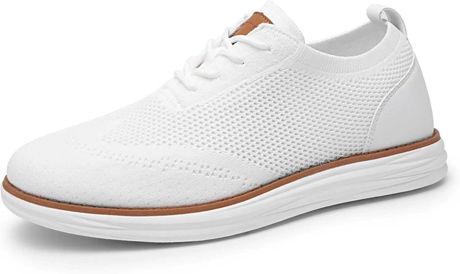 Bruno Marc Men's KnitFlex Breeze Mesh Sneakers Oxfords Lace-Up Lightweight Casual Walking Shoes