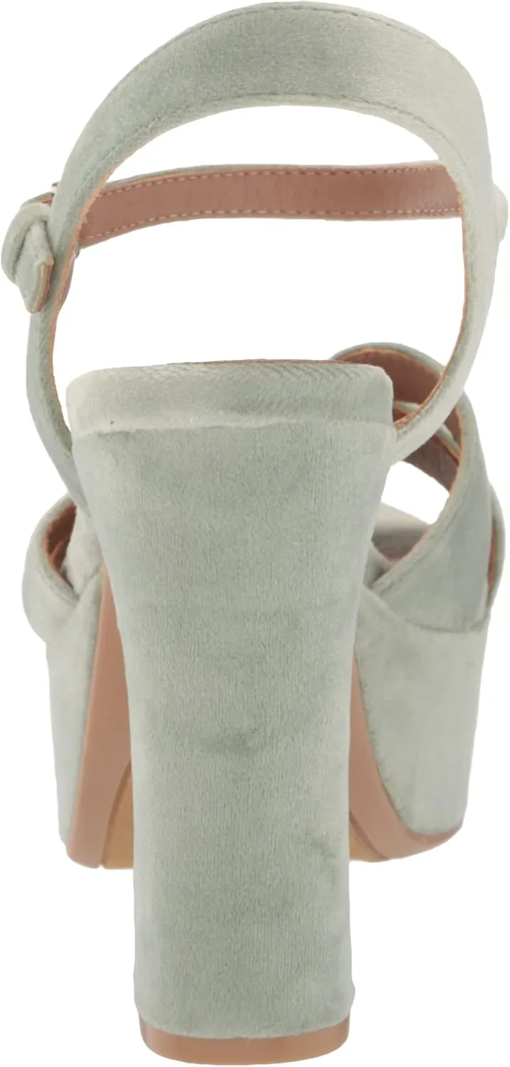 Chinese Laundry Women's Daydreamer Sf Velvet Heeled Sandal