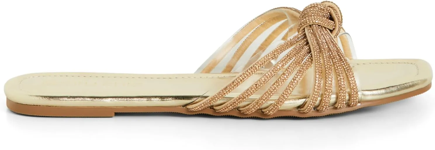 City Chic Women's Flat - Wide FIT Desire Dressy