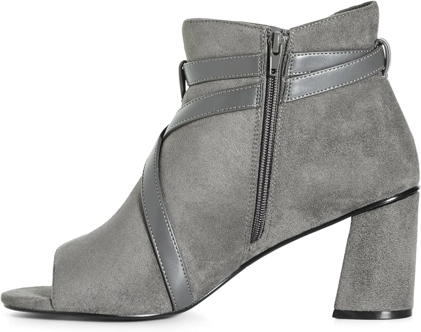 City Chic Women's Wide Fit Carrie Shootie Sandal