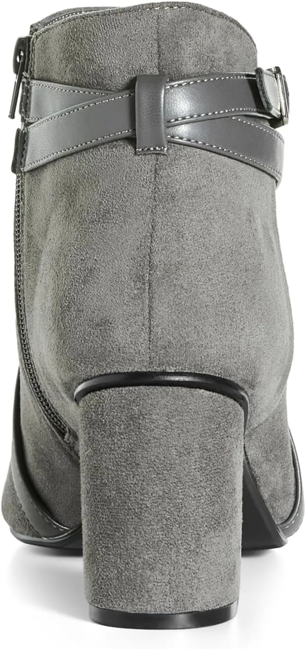 City Chic Women's Wide Fit Carrie Shootie Sandal
