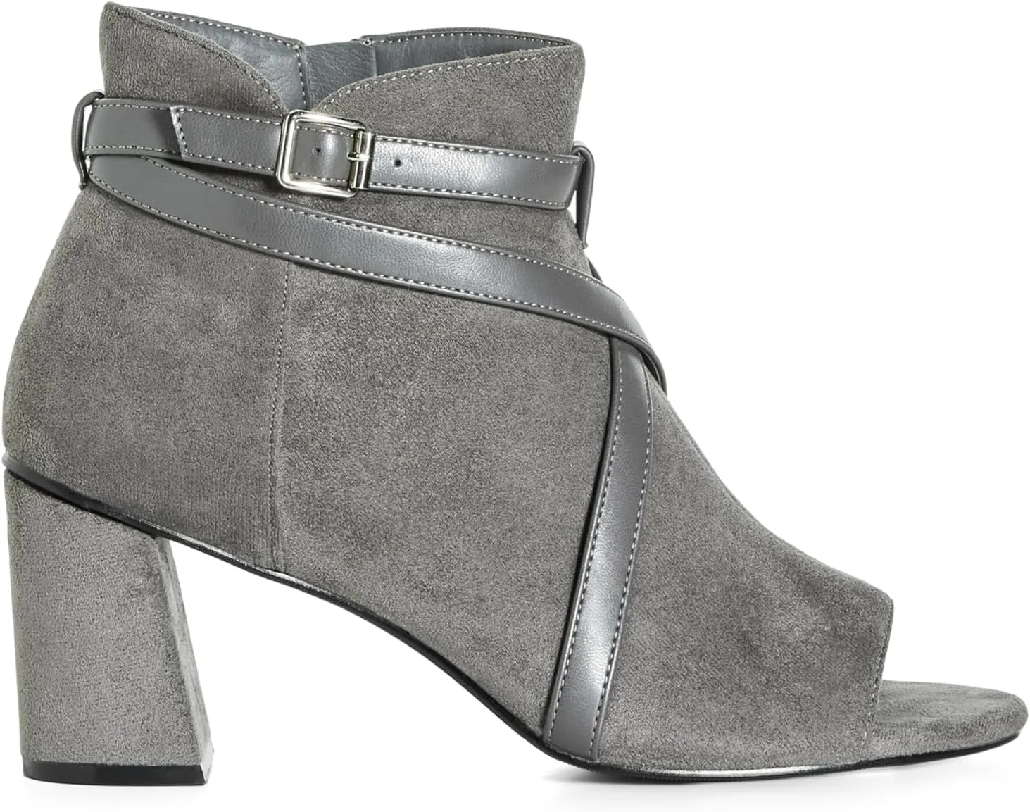 City Chic Women's Wide Fit Carrie Shootie Sandal
