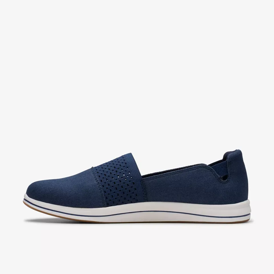 Clarks Women's Breeze Vibe Navy 26181898