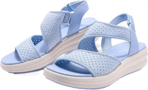 Clarks Women's Drift Fern Flat Sandal, Lavender, 8 M