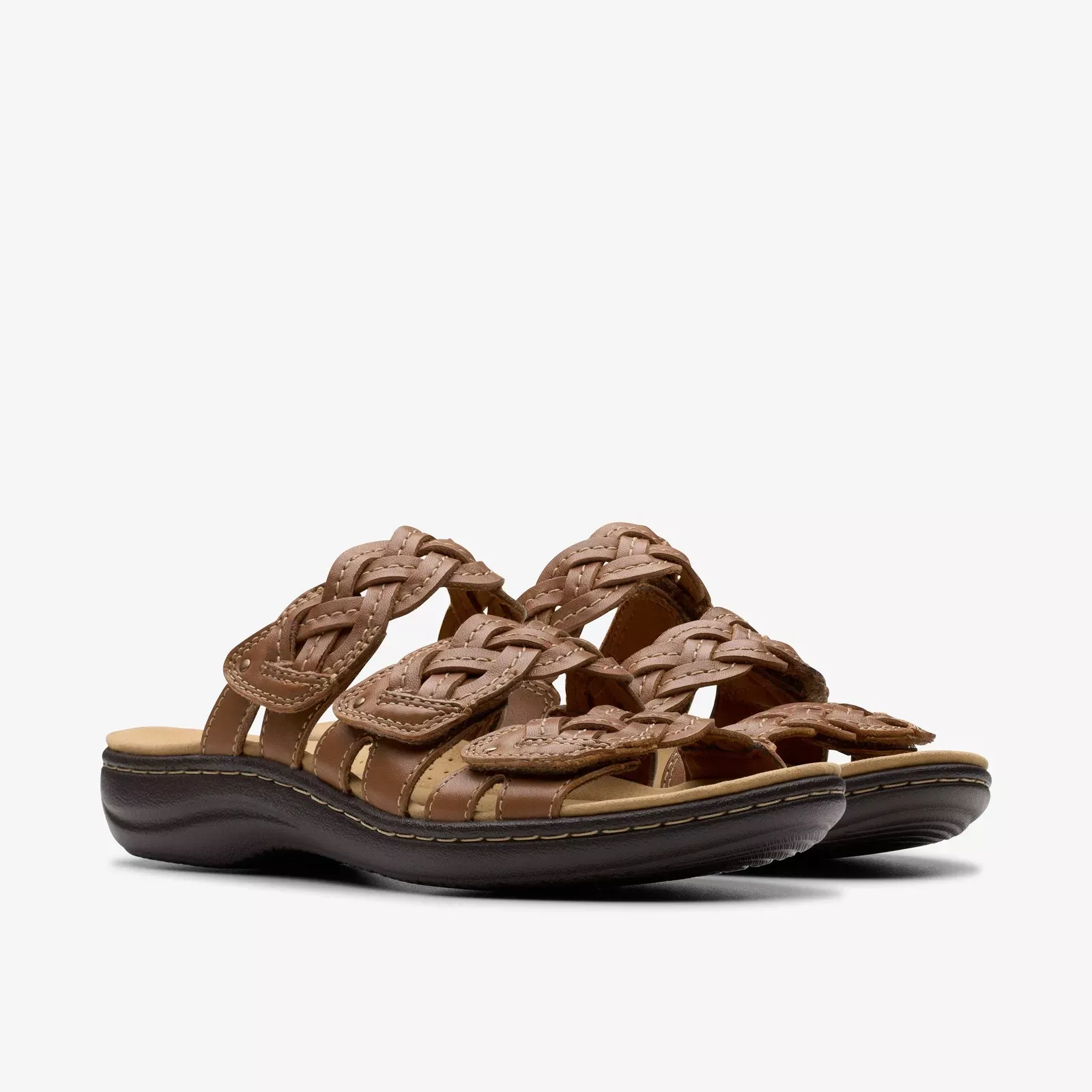 Clarks Women's Laurieann Rio Tan Leather 26181909