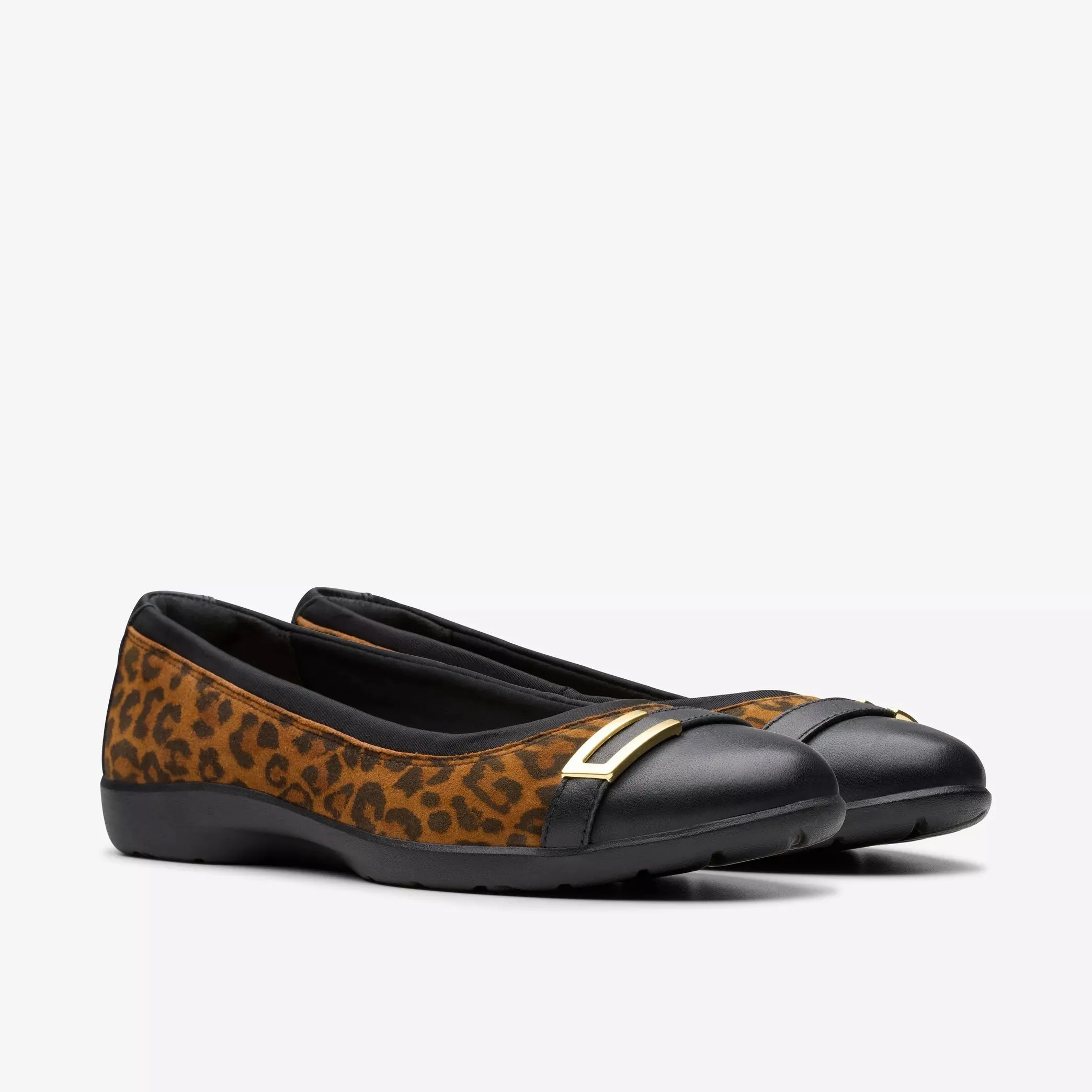 Clarks Women's Meadow Rose Leopard Print 26179654