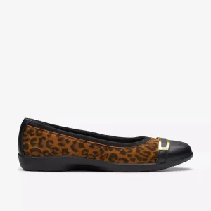 Clarks Women's Meadow Rose Leopard Print 26179654