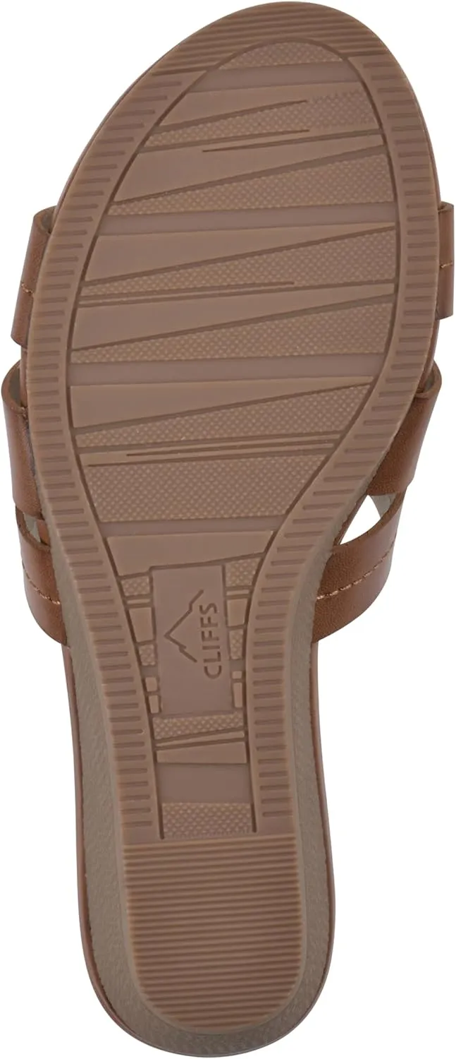 CLIFFS BY WHITE MOUNTAIN Women's Candyce Wedge Sandal