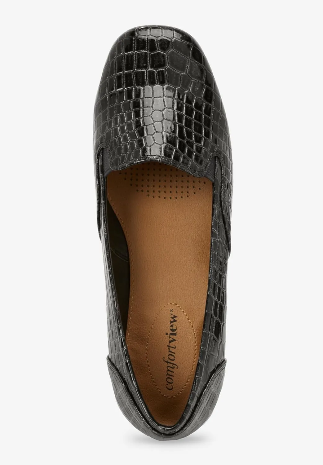 Comfortview Women's Wide Width The Leisa Flat
