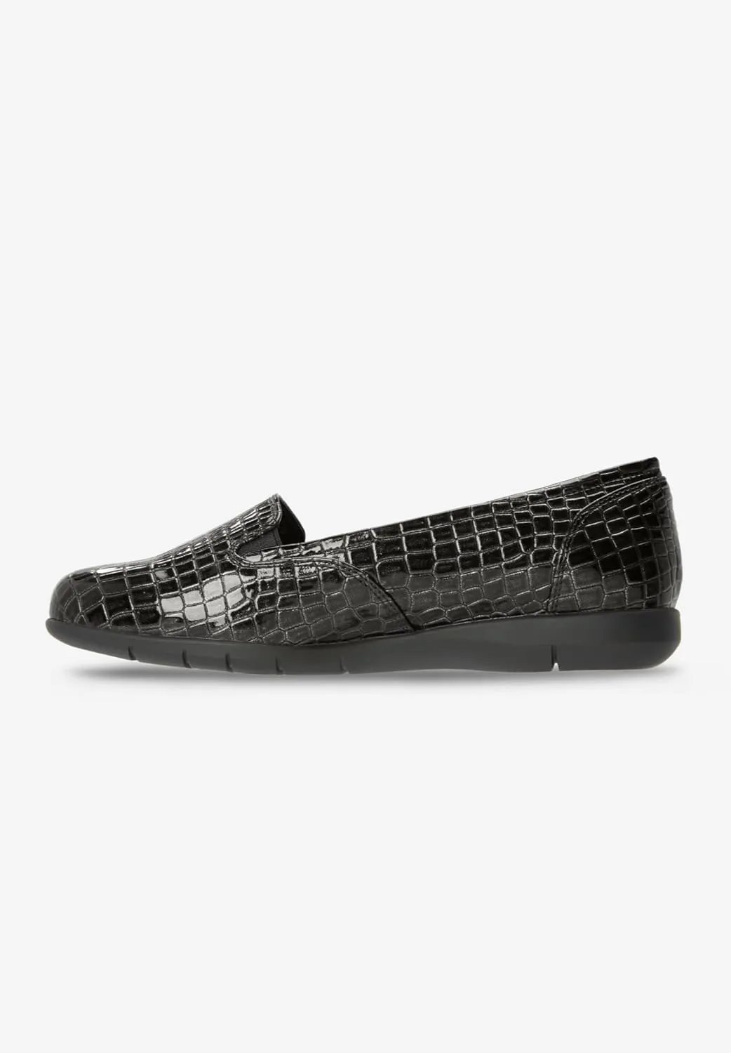 Comfortview Women's Wide Width The Leisa Flat