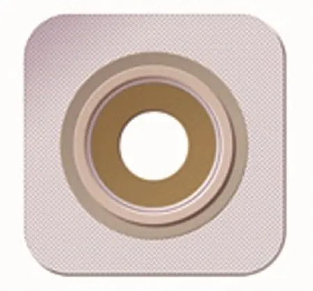 ConvaTec 411806 SUR-FIT Natura Moldable Technology Durahesive Skin Barrier with Mold-to-Fit Opening and Hydrocolloid Tape Collar, White, 2-3/4" Flange, 1-3/4" - 2-1/8" Stoma Opening, Pack of 10