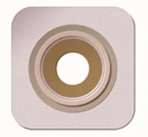 ConvaTec 411806 SUR-FIT Natura Moldable Technology Durahesive Skin Barrier with Mold-to-Fit Opening and Hydrocolloid Tape Collar, White, 2-3/4" Flange, 1-3/4" - 2-1/8" Stoma Opening, Pack of 10
