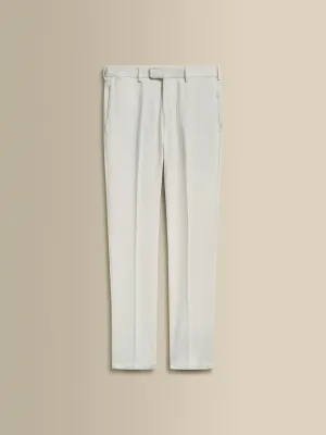 Cotton Easy Fit Flat Front Chinos
