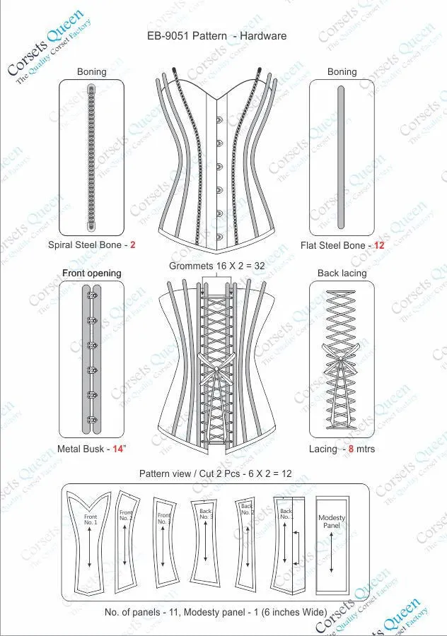 Custom Flexible Corset Flawless Eloisa Made