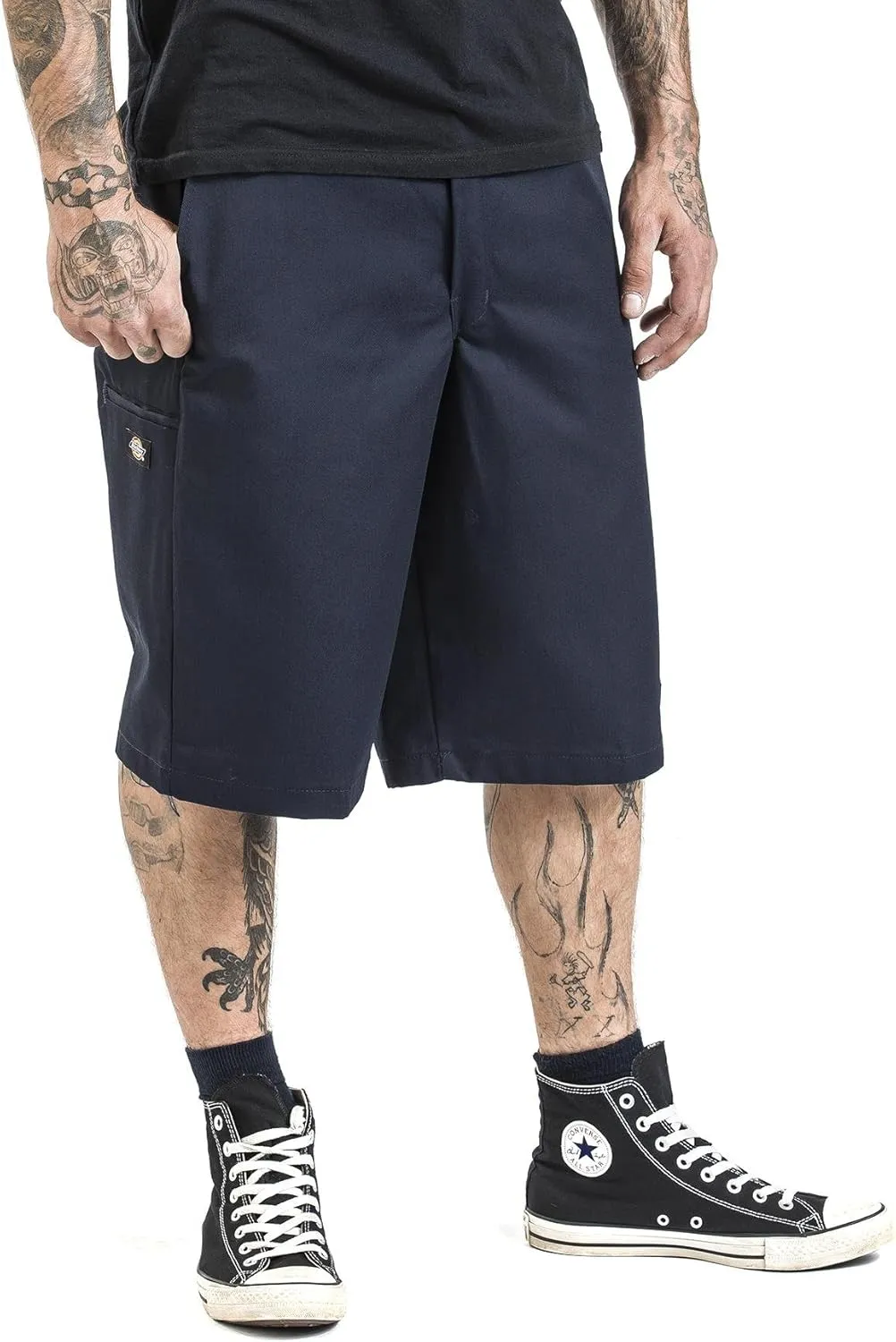 Dickies Men's 13 Inch Loose Fit Multi-Pocket Work Short