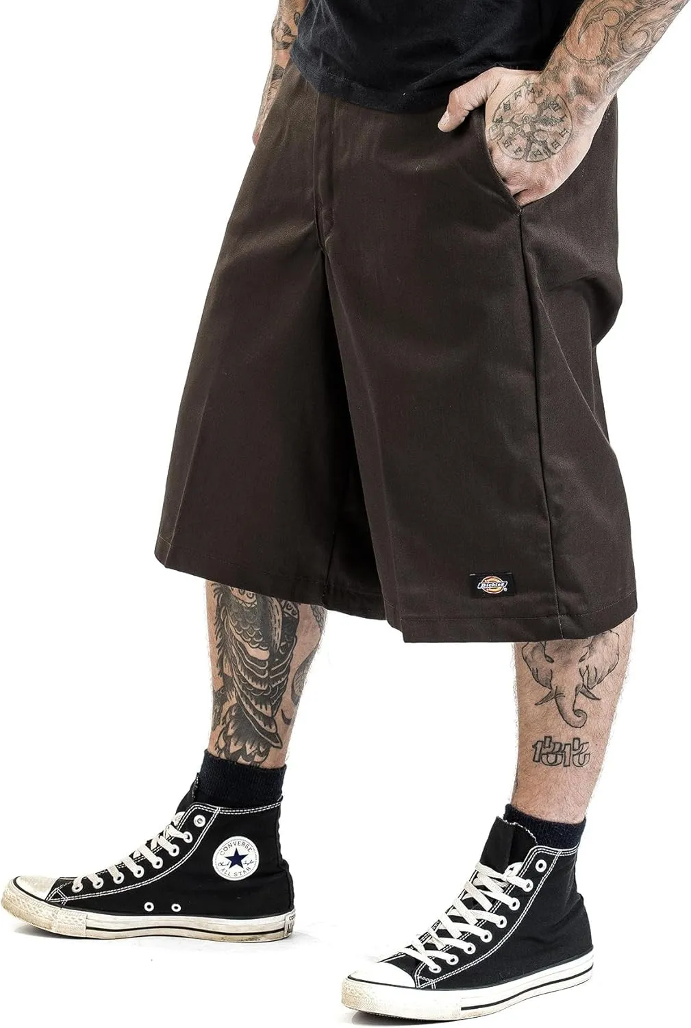 Dickies Men's 13 Inch Loose Fit Multi-Pocket Work Short