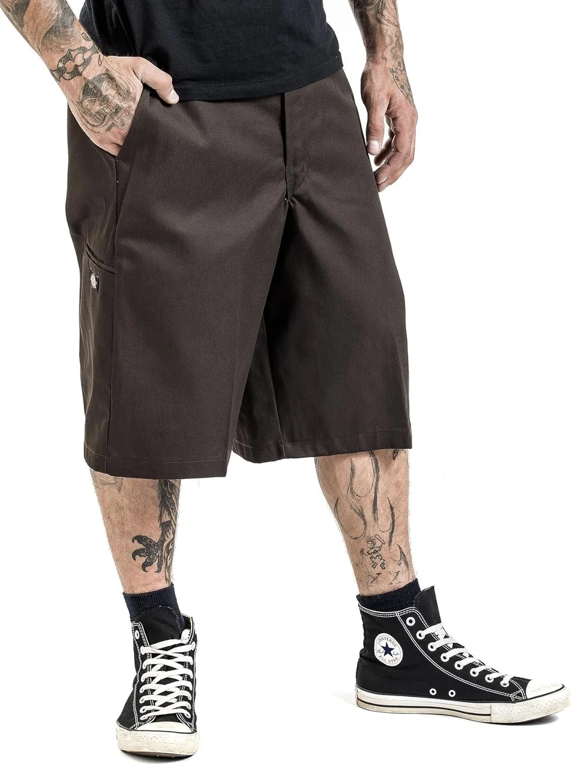 Dickies Men's 13 Inch Loose Fit Multi-Pocket Work Short