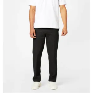 Dockers Men's Easy Stretch Straight Fit Black Dress Pants