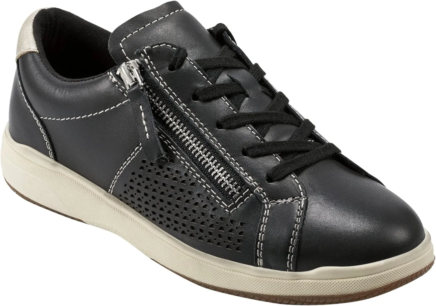 Earth® Women's Netta Casual Sneaker, Black 001, 8.5 W