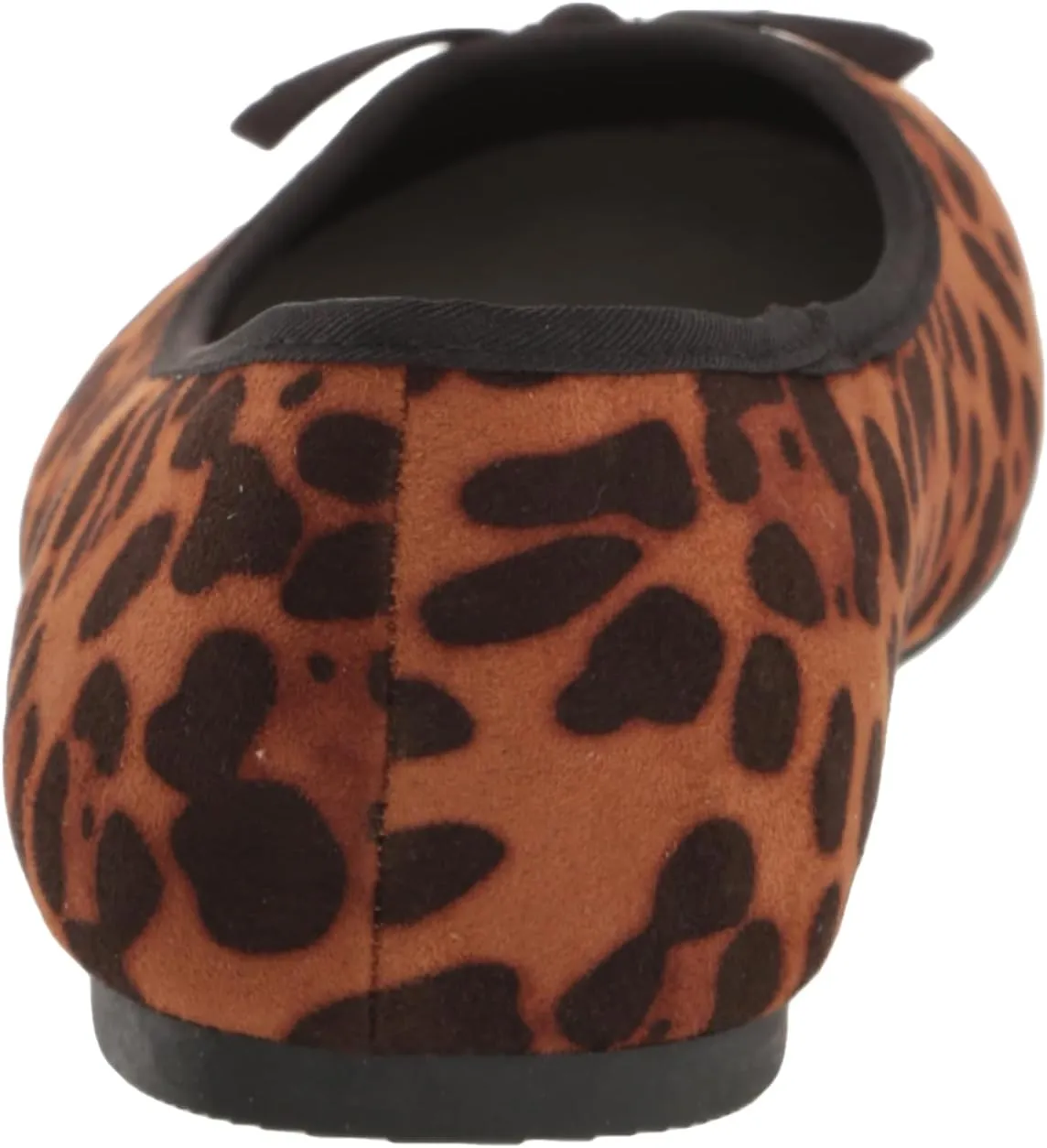 EVANS Women's Extra Wide Fit Bow Ballet Flat